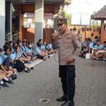 Jumat Curhat : Cegah Kenakalan Remaja Polsek Denbar Sambangi SMP Sapta Andika Denpasar