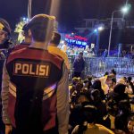 Malam Minggu, Satuan Samapta Polres Klungkung Gelar Patroli Malam.