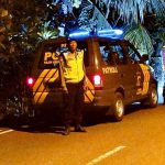 Jaga Keselamatan Pengguna Jalan, Polsek Abiansemal Intensifkan Patroli Biru Jalur Rawan