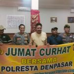 Polresta Denpasar Gelar Jumat Curhat Dengan Pengurus Dan Penyalur ABK.