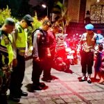 Personel Polsek  Kuta Utara Amankan  Malam Takbiran Hari Idul Adha  1445 H