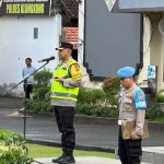 Kapolres Klungkung Pimpin Apel OMB 2024 Tahapan Penetapan Hasil Pemilu Legislatif
