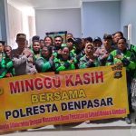 Serap Aspirasi Ojek Online Polsek Denbar Bersama PT. Gojek Gelar Minggu Kasih
