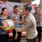 Kapolres AKBP Teguh Priyo Wasono Pimpin Anjangsana ke Keluarga Polri Polres Badung