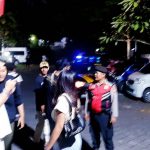 Samapta Polsek Kuta Utara Blue Light Patrol Cegah C3  Di Jalan Kayu Tulang.