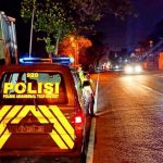 Patroli Biru Polsek Abiansemal Lakukan Strong Point Di Batas Kota