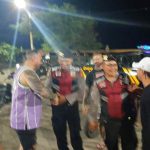 Polsek Kuta Utara Blue Light Patrol  Amankan Bubaran Pengunjung Di Maxicola Baar Canggu.