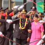 Upacara Korps Rapor Kenaikan Pangkat Pengabdian Personil dan Wisuda Purna Bhakti PNPP Polresta Denpasar