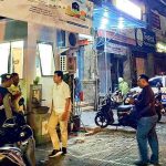 Pawas Ipda Darmaya Pimpin Blue Light Patrol Sambangi Kantor Pegadaian Kerobokan