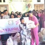 Bhayangkari Ranting Denpasar Barat Peduli Anak Serahkan Bantuan Sosial Kepada Panti Asuhan