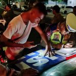 Giat  Patroli Skala Besar Gabungan 3 Pilar Amankan Malam Minggu di Kuta Selatan