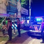 Blue Light Patrol Sat Samapta Atensi Pintu Masuk Terminal