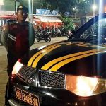 Samapta Polsek Kuta Utara Mobiling Blue Light Patrol Cegah Gangguan Kamtibmas Di Parkiran Batu Bolong