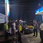 Patroli Biru Polsek Abiansemal Dialogis Dengan Petugas Jaga Bank BRI Unit Mambal