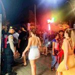 Ipda Bagus Kobarawan Pimpin Blue Light Patrol Amankan Bubaran Pengunjung Hiburan Malam