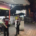 Susuri Jalur Kapal-Buduk Samapta Polres Badung Tingkatkan Blue Light Patrol