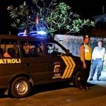 Polsek Abiansemal Gencarkan Blue Light Patrol Pada Pemukiman Penduduk