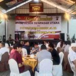 Polsek Denpasar Utara Gelar Acra Pisah Sambut Kapolsek