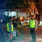 Polsek Abiansemal Bersinergi Dengan Pecalang Amankan Kegiatan Turnamen Bola Voli