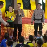 Hadiri MPLS di SMP Negeri 10 Denpasar, Kapolsek Denut ajak Siswa hindari Tawuran dan Tertib Berlalu Lintas