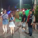 Susuri Jalan Batu Bolong Samapta Polsek Kuta Utara Blue Light Patrol Cegah C3.