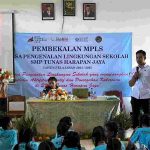 Cegah Berkembangnya Kenakalan Remaja Di Lingkungan Sekolah Polsek Densel Berikan Penyuluhan Melalui MPLS