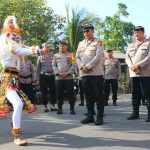 Tiba di Desa Kutuh, Tim Penilai Lomba 3 Pilar Mabes Polri Disambut Hanoman