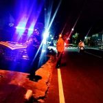 Blue Light Patrol Polsek Mengwi Susuri Jalur Desa Baha