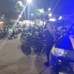 Samapta Polsek Kuta Utara Blue Light Patrol Awasi Kunci Nyantol