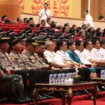 Wakapolres Badung Kompol Prama Hadiri Pengukuhan Perpanjangan masa jabatan Perbekel dan BPD