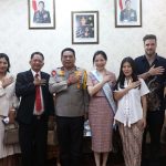 Kunjungi Mapolda, Panitia _The World Peace Organization_ diterima Wakapolda Bali