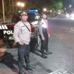 Tingkatkan Blue Light Patrol Polsek Mengwi Sambangi Kawasan Taman Ayun Sampaikan Imbauan Kamtibmas