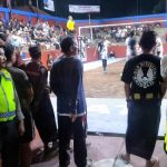 Babak 8 Besar Turnamen Bola Volly Semi Open Merpati Putra Cup I, Polsek Abiansemal Berikan Pengamanan