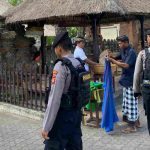 Cegah Kriminalitas Terhadap pengunjung obyek wisata Unit Raimas Kunjungi Taman Ayun