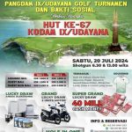 HUT Ke-67 Kodam IX/Udayana Gelar Kejuaraan Golf dan Bakti Sosial