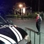 Blue Light Patrol Polsek Mengwi Gelar Patroli Dialogis dikawasan Taman Ayun