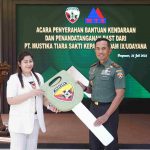 Sinergi Kodam IX/UDY – PT. Mustika Tiara Sakti Hibahkan 30 Ranmor