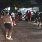 Atensi Malam Minggu UKL Polsek Mengwi Sampaikan Imbauan Kamtibmas