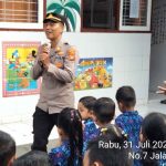 Program Polisi Sahabat Anak, Kanit Binmas Polsek Denbar Sambangi Sekolah Taman Kanak-kanak