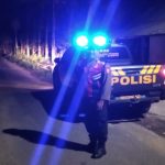 Pimpin Blue Light Patrol Pawas Polsek Petang Ajak Masyarakat Jaga Kamtibmas