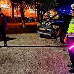 Samapta Polsek Kuta Utara Gencarkan Blue Light Patrol Susuri Jalan Berawa.