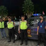 Unit Patroli Samapta Polsek Abiansemal Sambangi Rumah Sakit Windu Husada, Sampaikan Pesan Kamtibmas