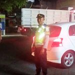 Ciptakan Kenyamanan, Personil Polsek Abiansemal Lakukan Patroli SPBU Di Malam Hari