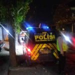 Polsek Abiansemal Tingkatkan Patroli Biru, Antisipasi Aksi Kejahatan Malam Hari