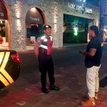 Samapta Polsek Kuta Utara Blue Light Patrol Sambangi Hotel Dosh Petitenget.