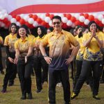 Sambut Hari Jadi Ke-76 Polwan, Polda Bali Gelar Olahraga Bersama