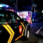 Samapta Polsek Kuta Utara Blue Light Patrol Sambangi Perumahan   Dalung Permai.
