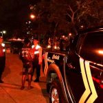 Tingkatkan Blue Light Patrol Polsek Mengwi Sambangi Kawasan Patung Rama Shinta