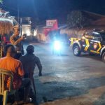 Polsek Kuta Utara Blue Light Patrol Imbau Warga Jaga Kamtibmas