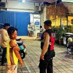 Blue Light Patrol Polsek Kuta Utara Sambangi ATM BRI